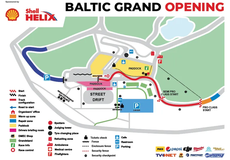 Baltijas drifteri gatavojas 2022. gada sezonas sākumam Biķerniekos
