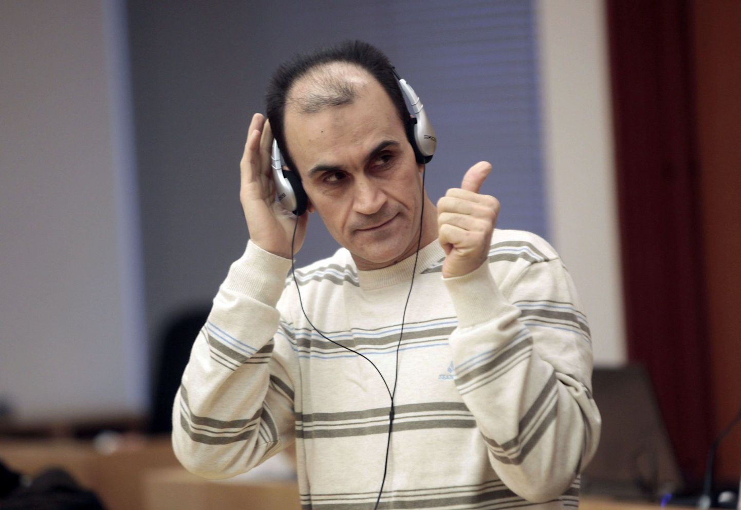 Üks süüdimõistetutest, Shawan Sadek Saeed Bujak, täna Oslo kohtusaalis.