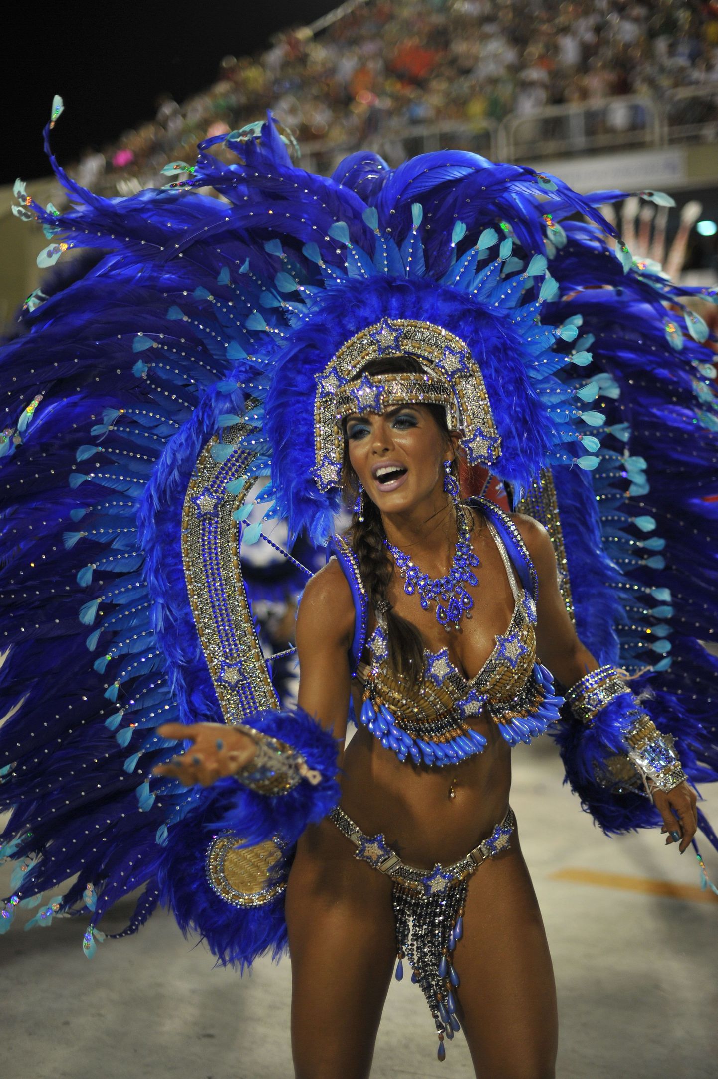 Rio karnevalil esineja