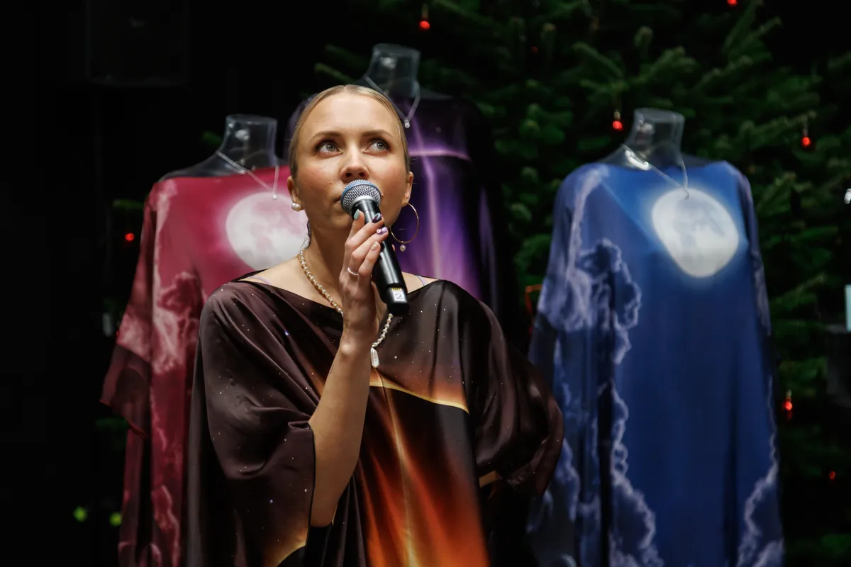 Kuu Elina, Tanel Veenre uue ehte- ja moekollektsiooni “Lunula” muusa.