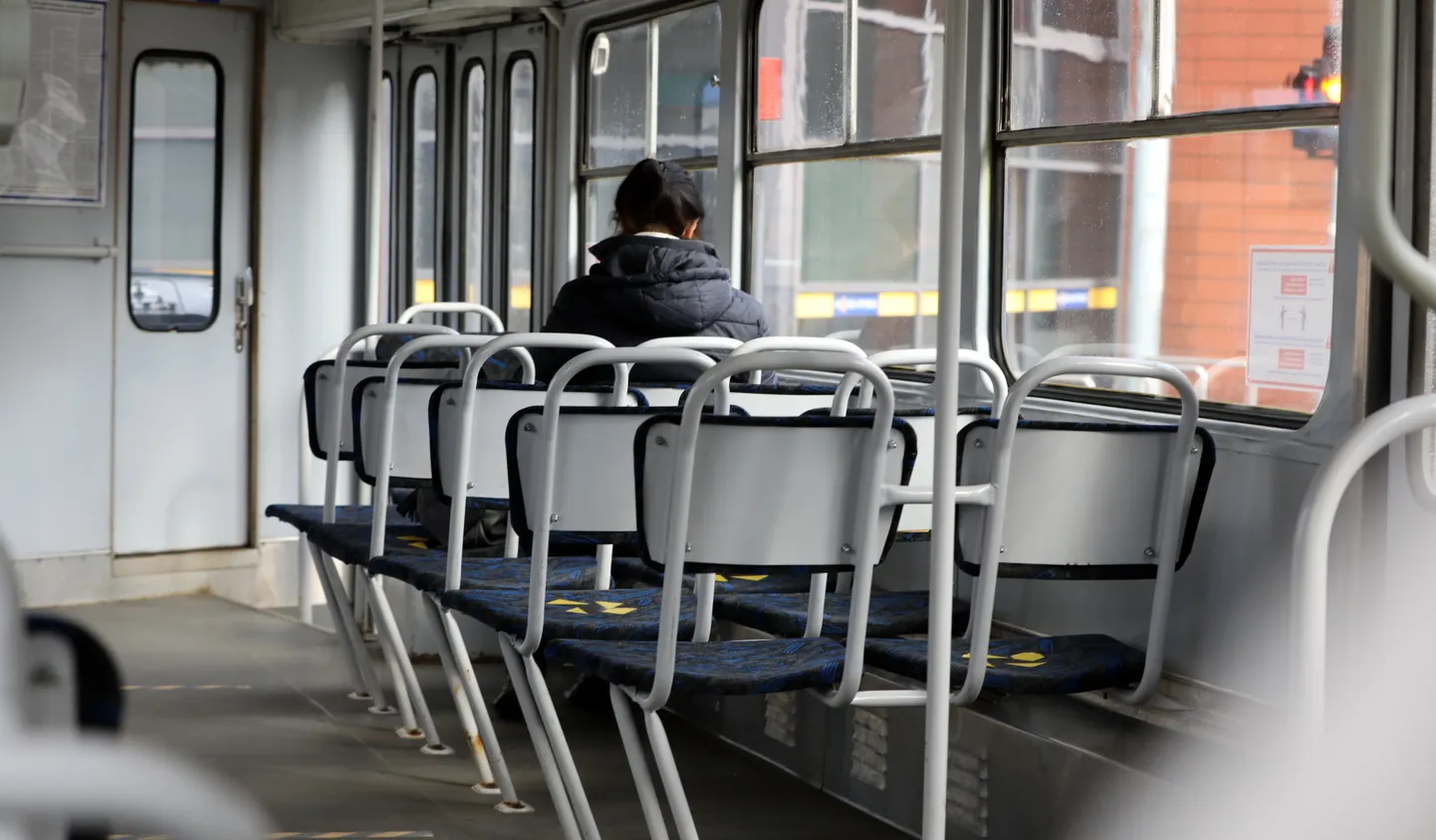 Трамвай в Риге. Иллюстративное фото