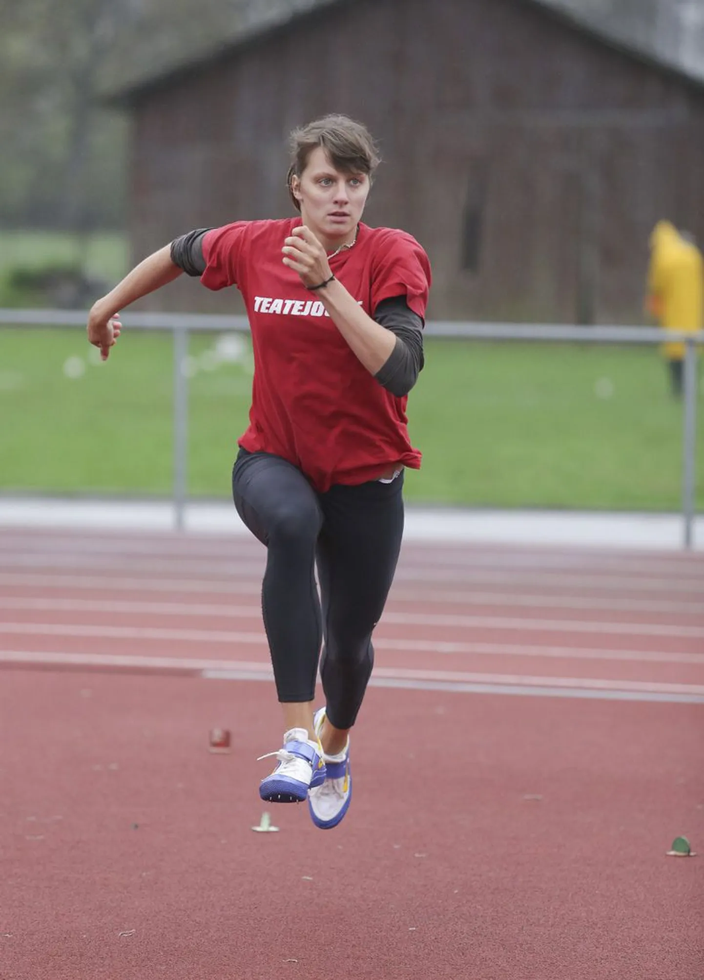 Terje Kaunissaar võitis naiste kuulitõuke ja tegi 60 m tõkkejooksus kolmanda tulemuse.