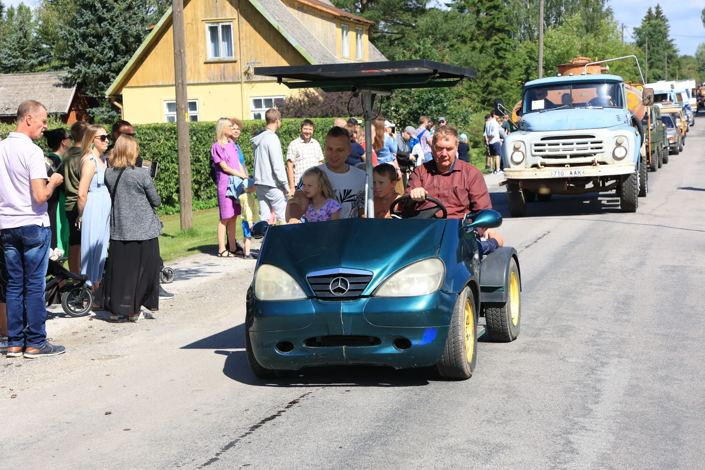 Viljandimaa mees Ain Vätsing tõi oma insenertehnilise loomingu Järva-Jaani killavoorile välja kolmandat korda.