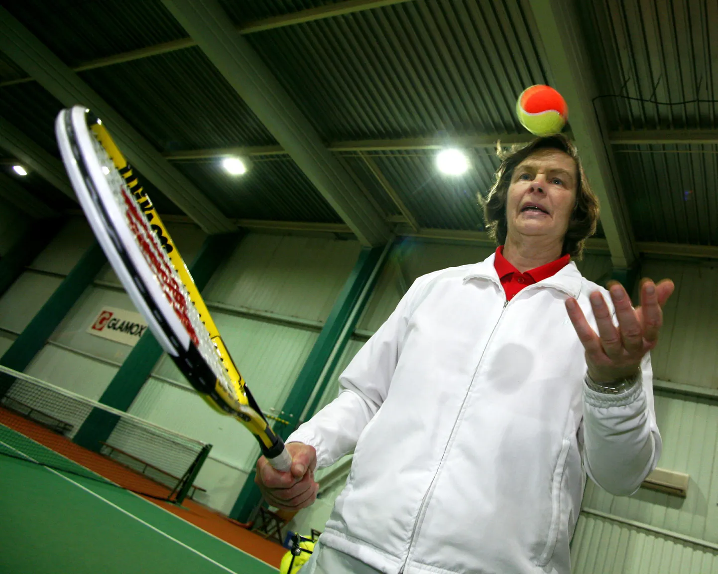 Aasta terviseedendaja 2011, Pärnu Kesklinna tennisekooli treener Astrid Kasela.