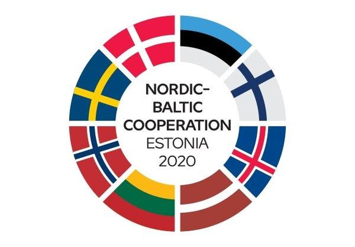 Põhjamaade ja Balti riikide piirkondliku koostööformaadi Eesti eesistumise logo.