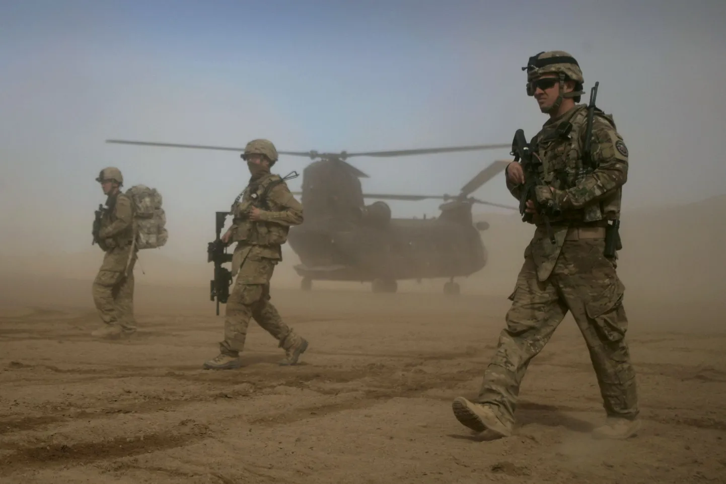 Солдаты в Афганистане. Иллюстративный снимок.