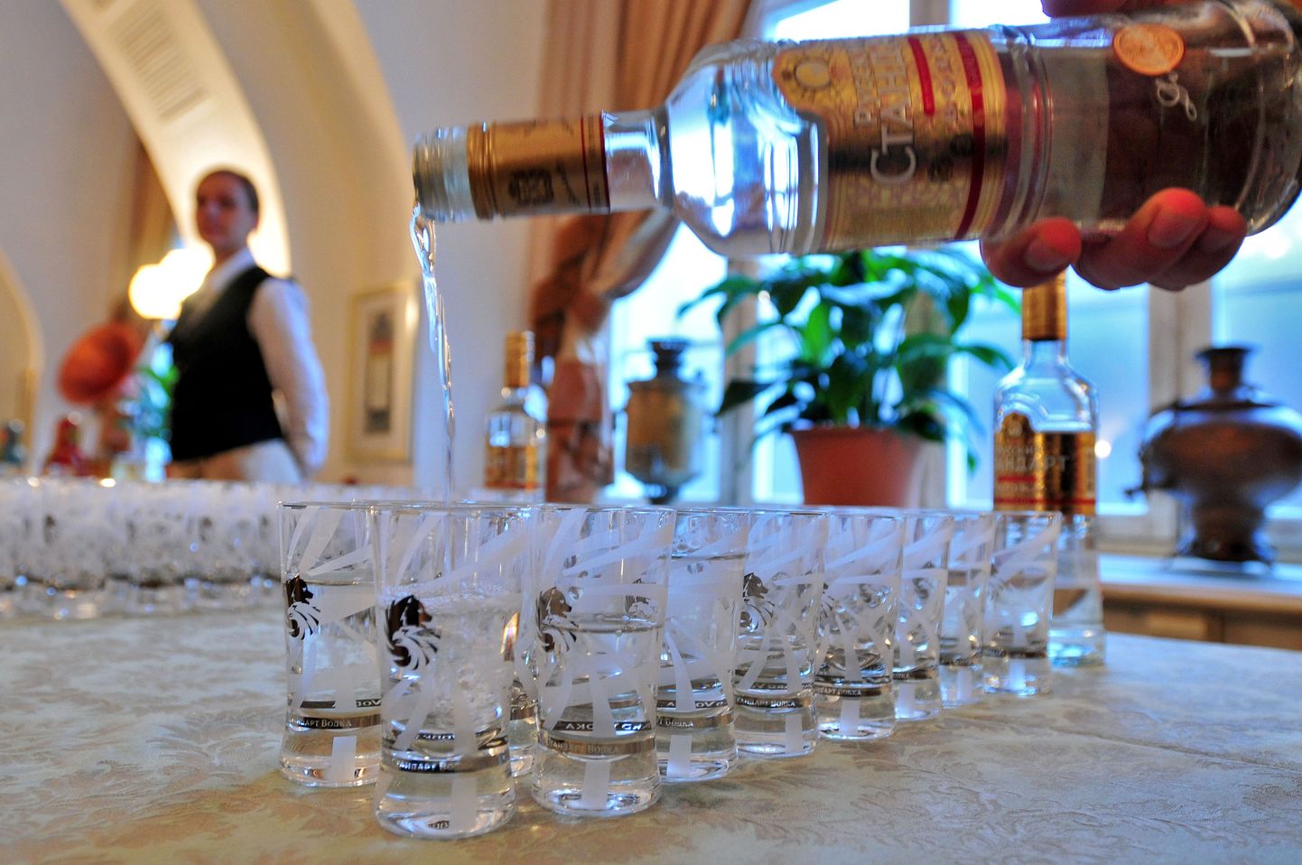 Peterburis toimuval majandusfoorumil keelati kange alkoholi tarbimine