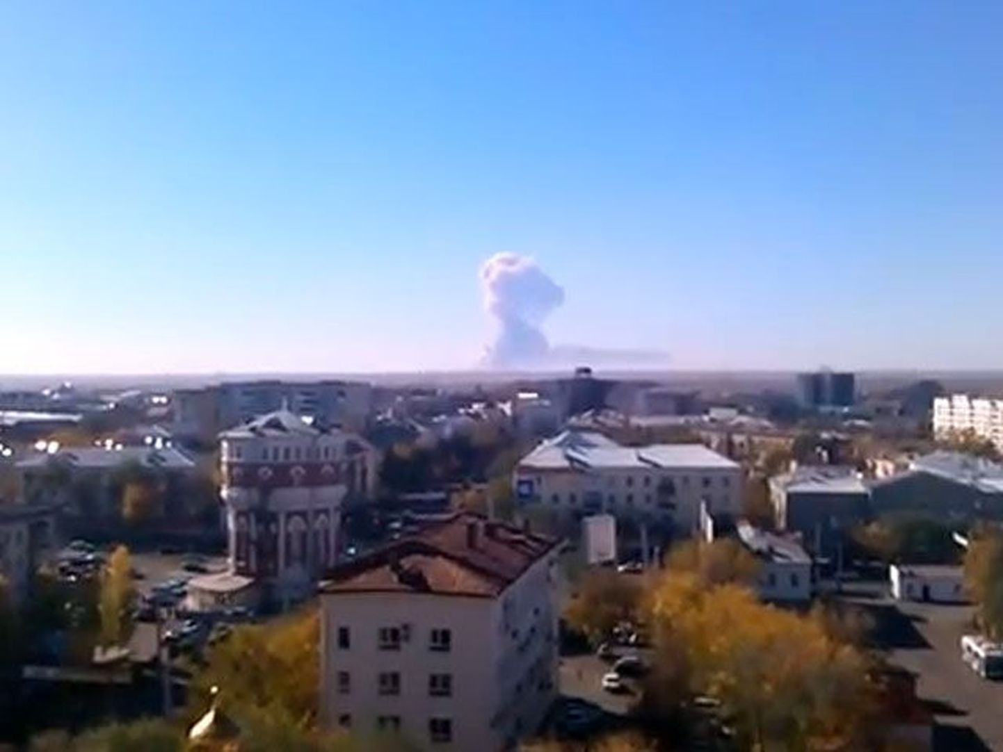 Взрыв в Оренбурге