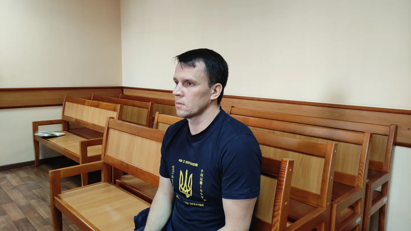Александр Чернов в окружном суде. 21 июня 2023 года.