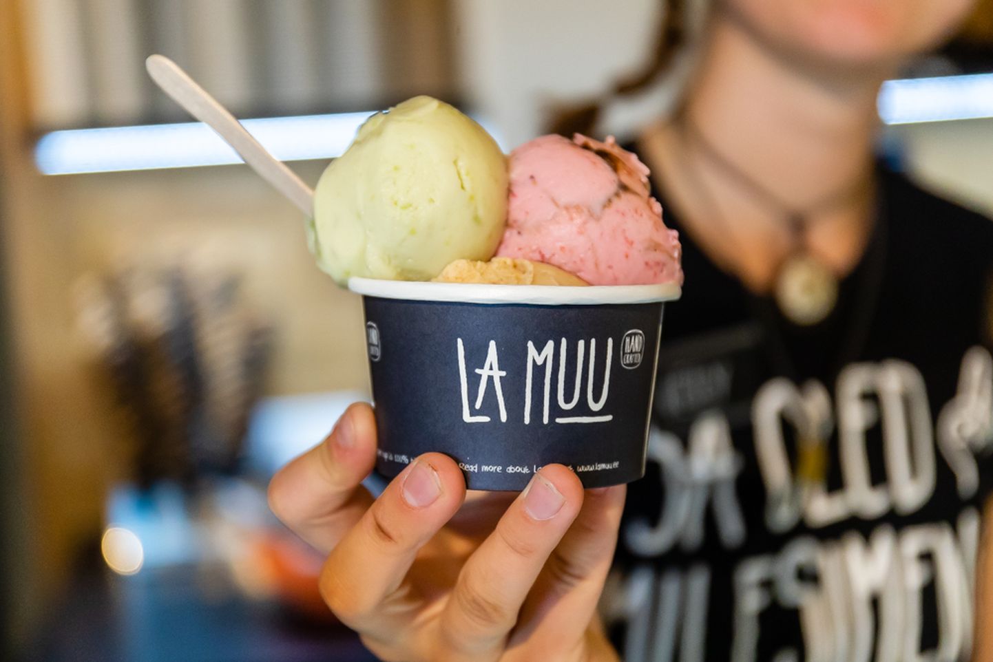 La Muu jäätisekohvik Tallinnas.