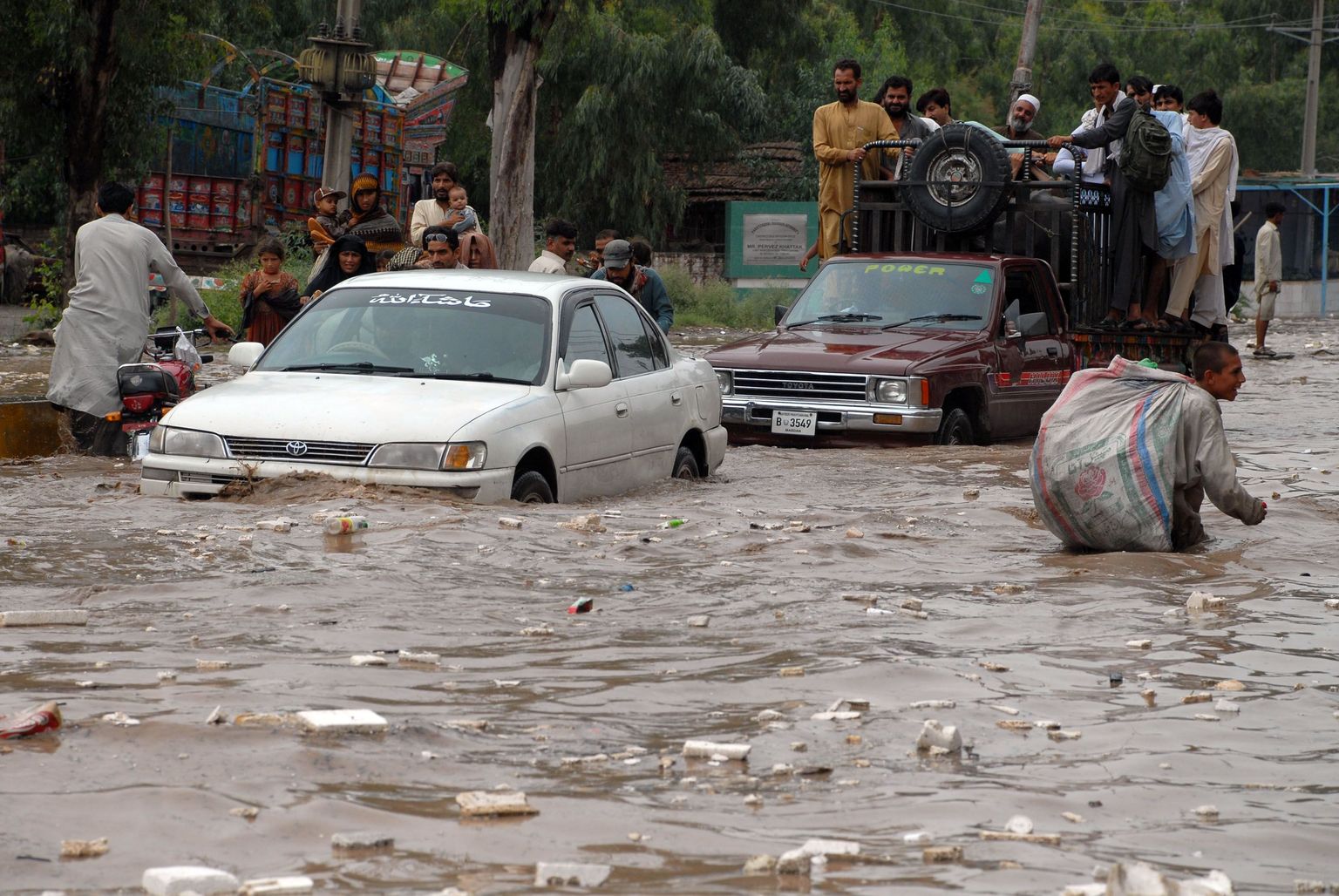 Üleujutus Pakistanis.