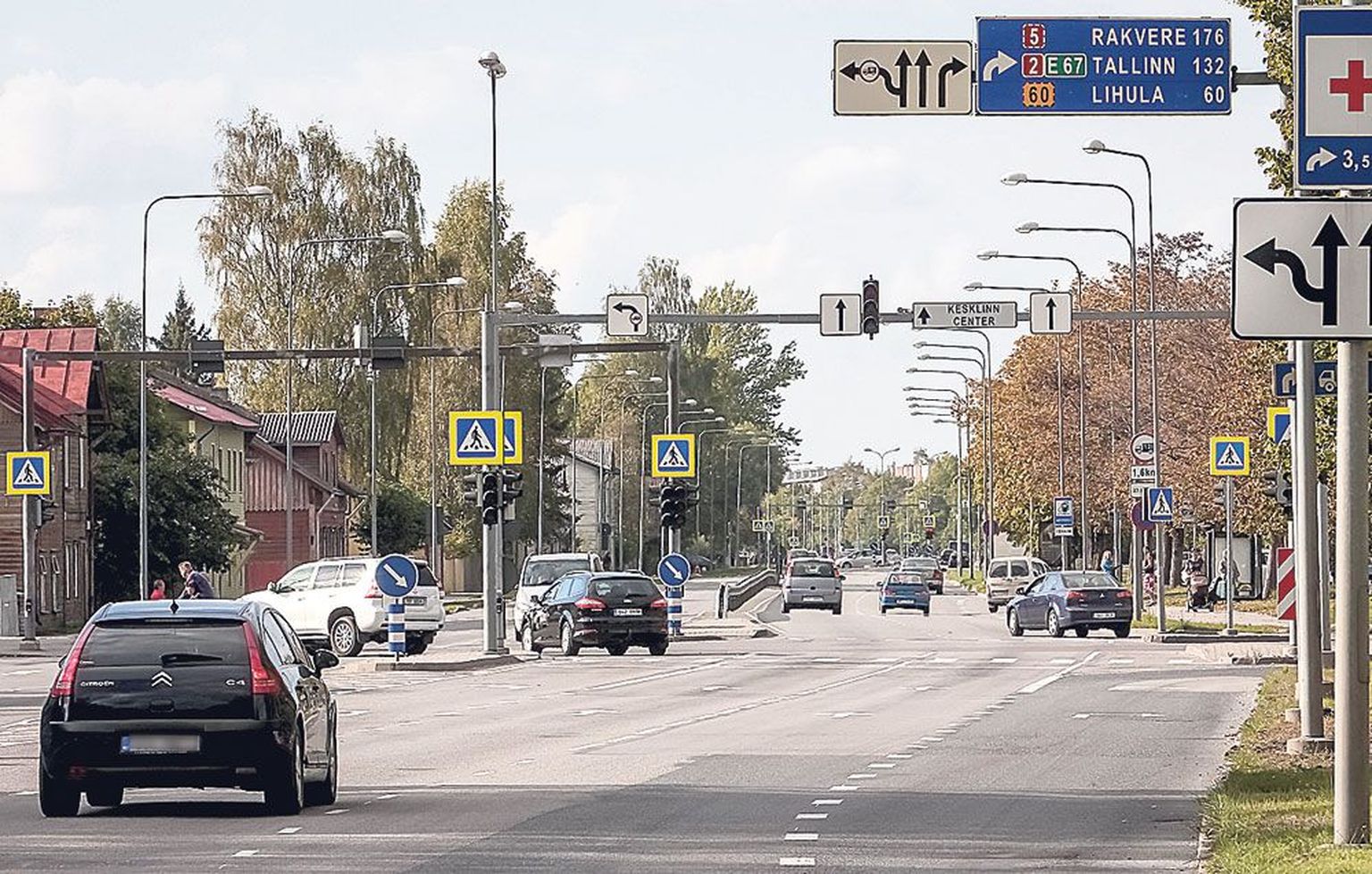 Pärast Riia maantee rekonstrueerimist Raekülas vähenes teenekal linnatanumal oluliselt liiklus kesklinna poole.