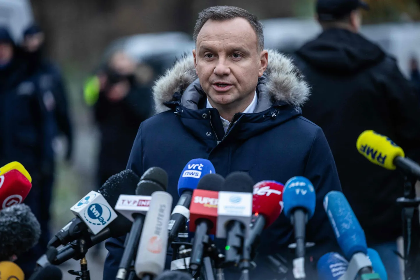 Polijas prezidents Andžejs Duda.