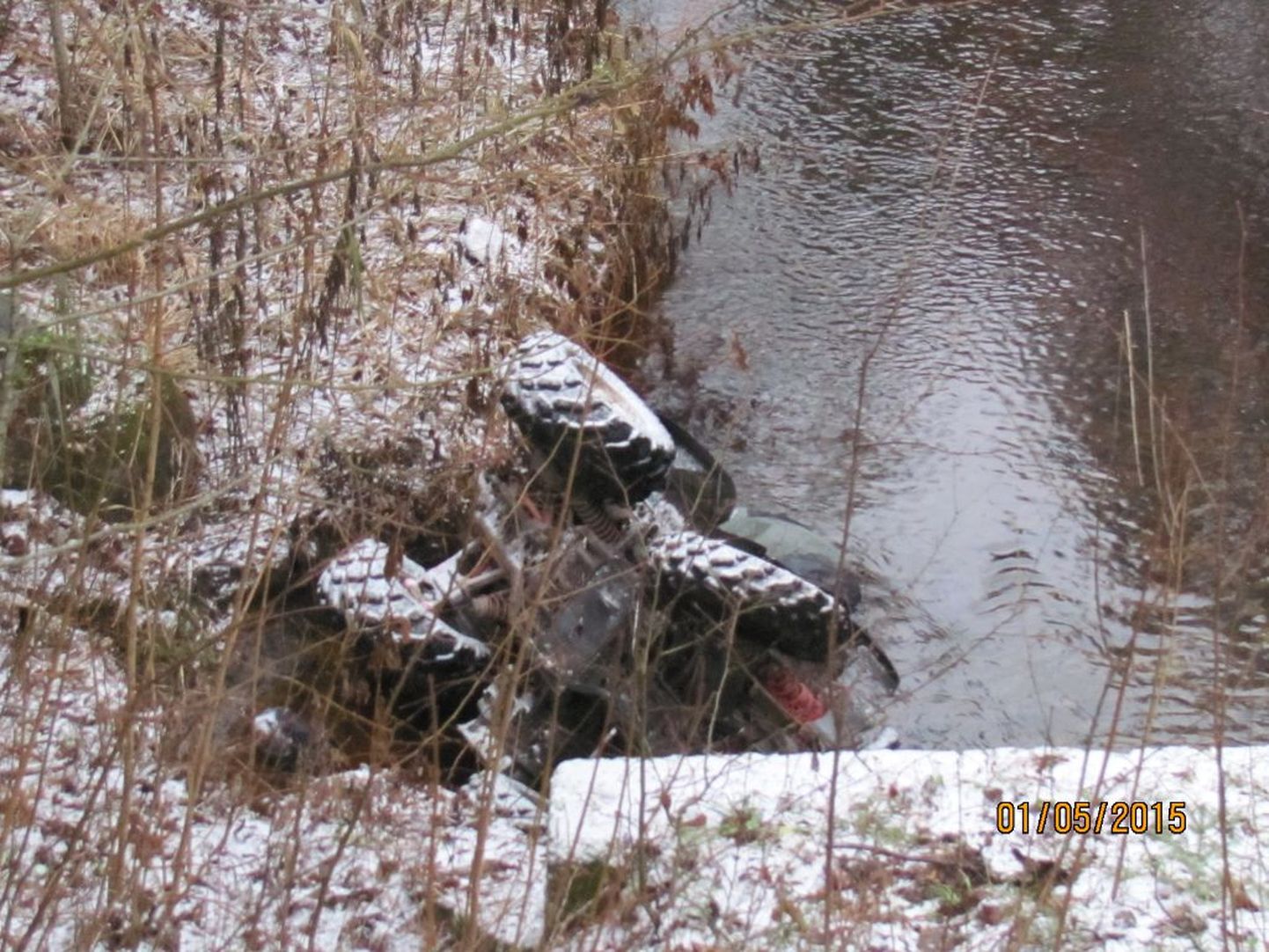Läänemaal sõitsid kaks meest ATVga Luigu sillalt alla, mõlemad hukkusid sündmuskohal.