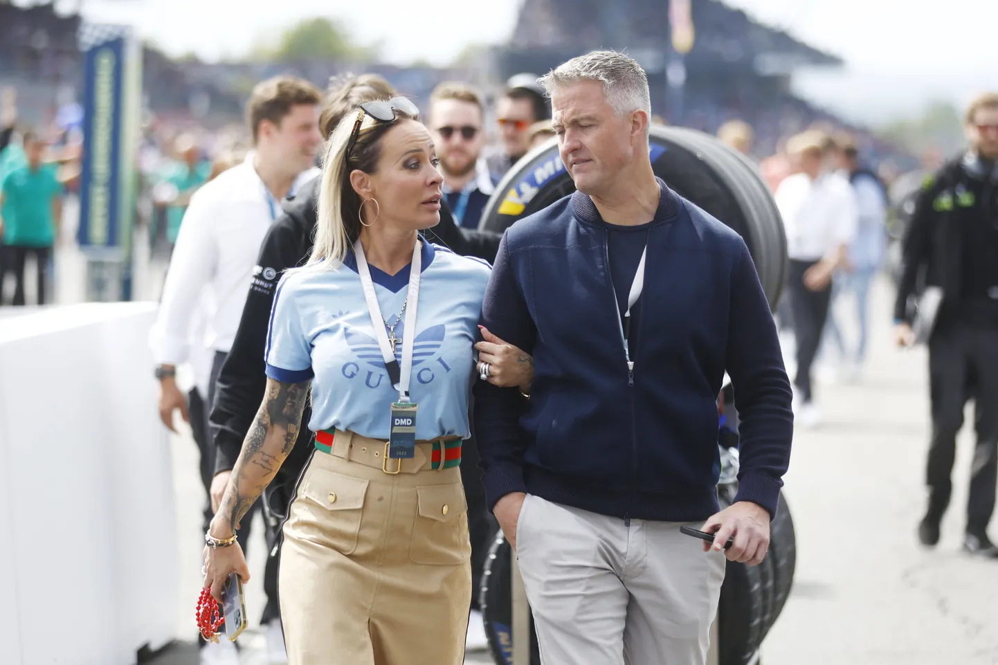 Cora ja Ralf Schumacher.