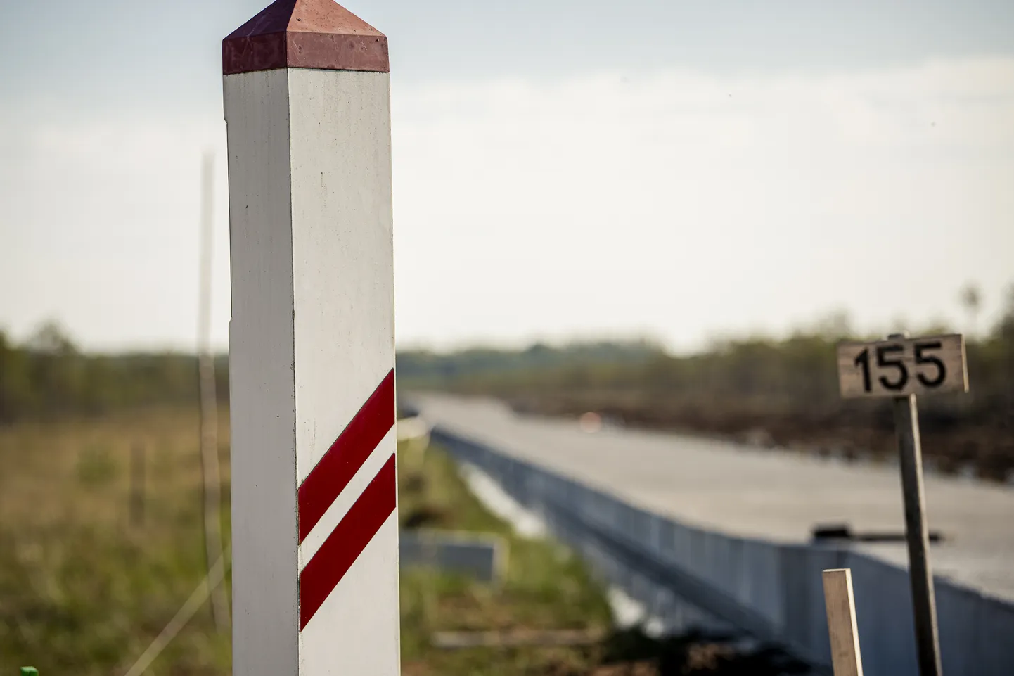 Balvu novadā izbūvēts Latvijas un Krievijas robežas žoga posms