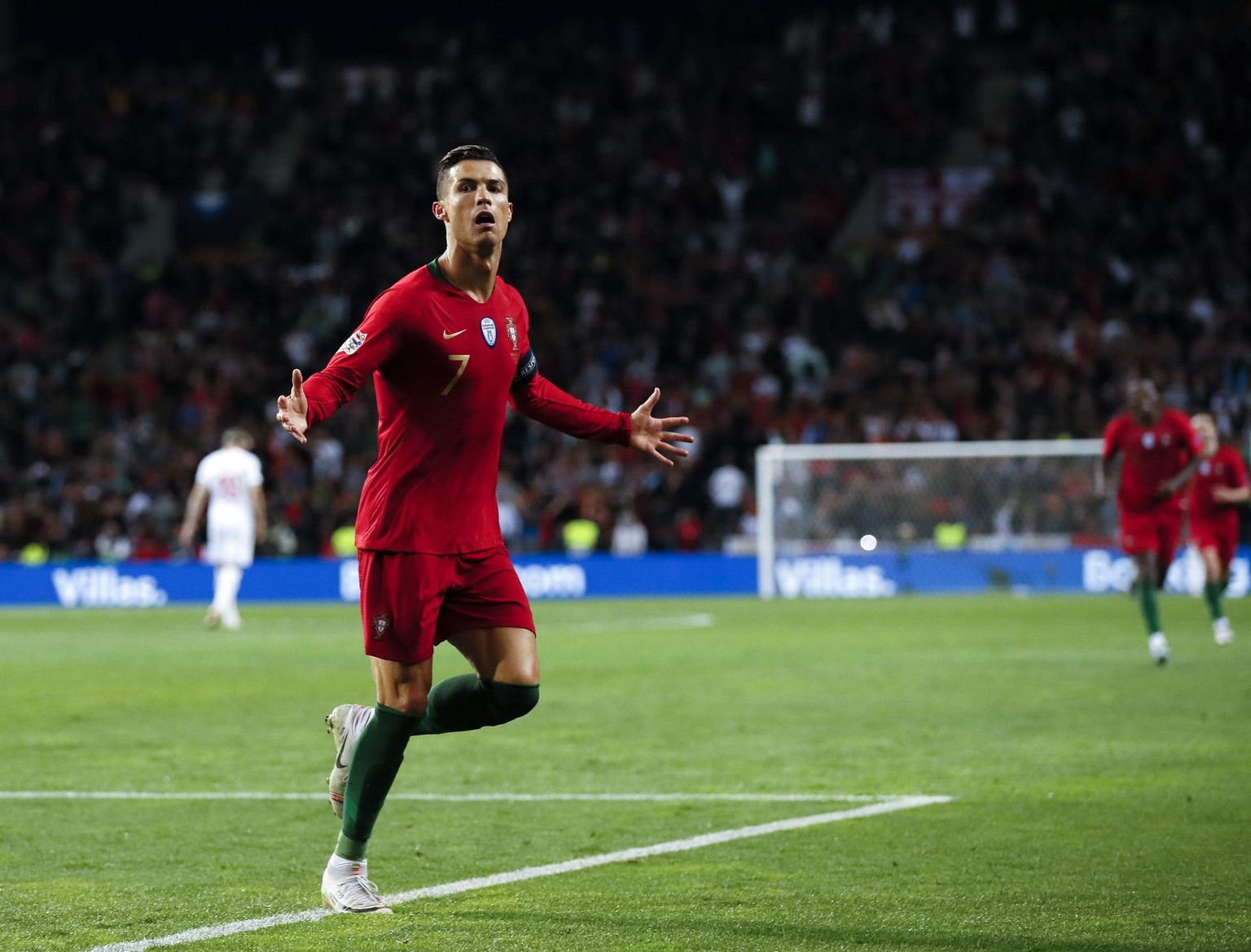 Cristiano Ronaldo vedas Portugali Rahvuste liiga finaali. 
