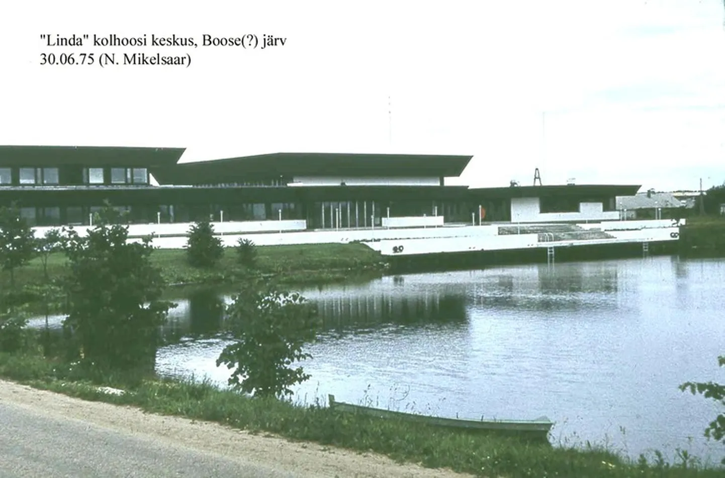 Linda kolhoosi keskus 1975. aastal.