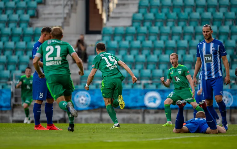 Jevgeni Ossipovi väravatest paraku ei piisanud.