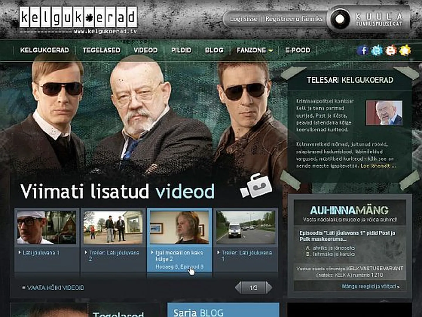 Kelgukoerte kodulehekülg tunnistati parimaks.