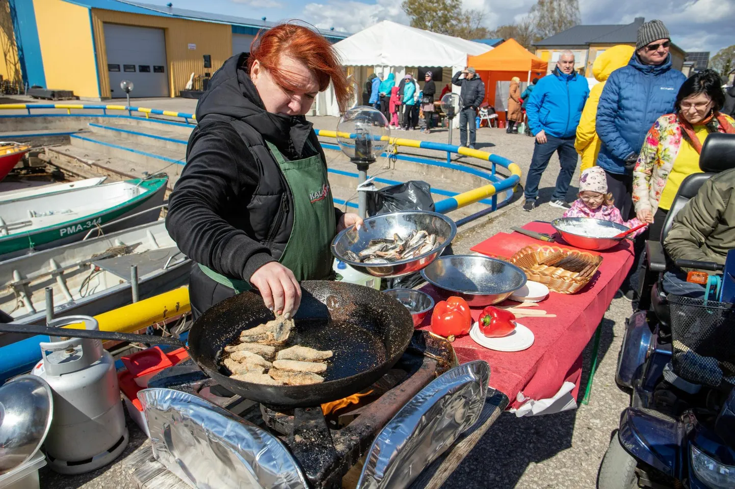 Avatud kalasadamate päeval pakuti nii meelelahutust kui head-paremat maitsta.