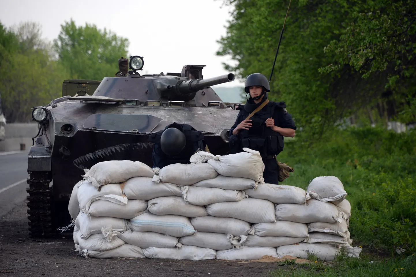 Reuters: Ukraina armee võis alustada Slovjanski tagasivallutamist