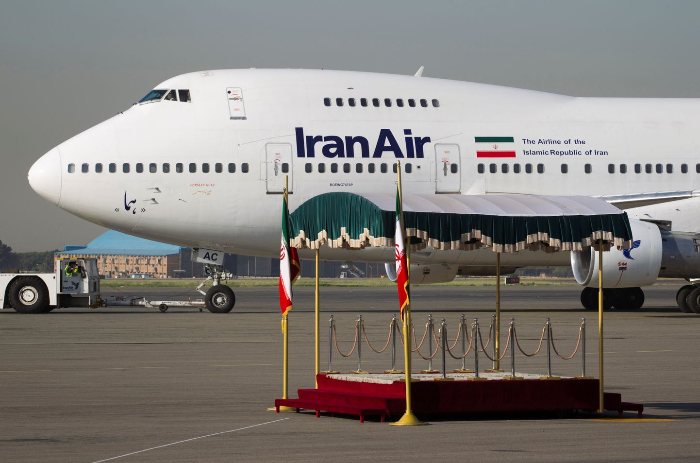 Lennufirma IranAir lennuk.