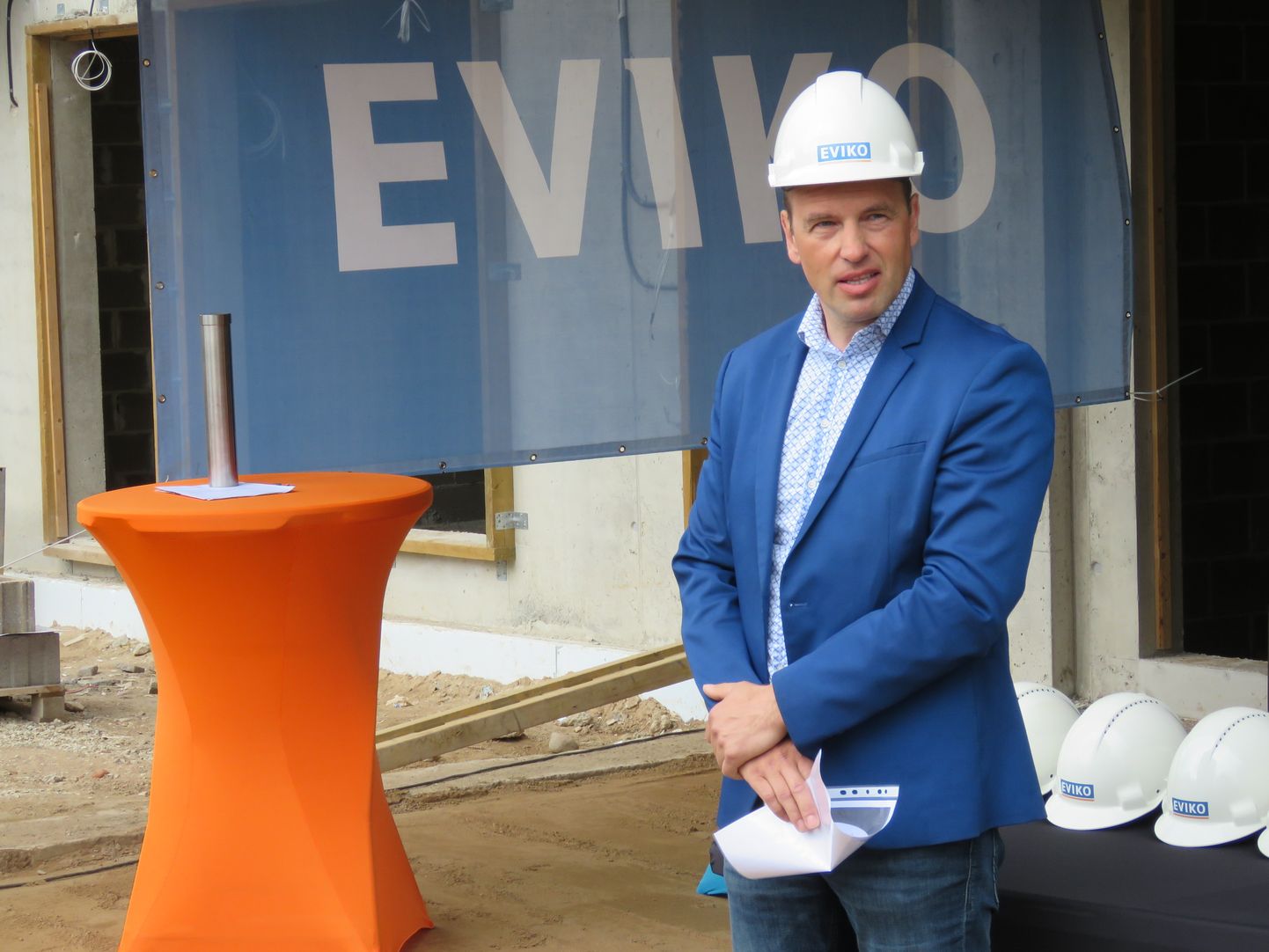 Андрес Нурк, руководитель строительства компании AS Eviko.