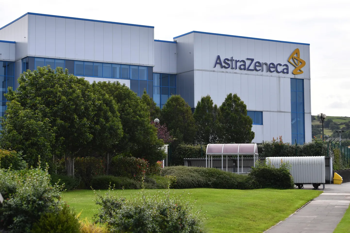 AstraZeneca kontor Suurbritannias.