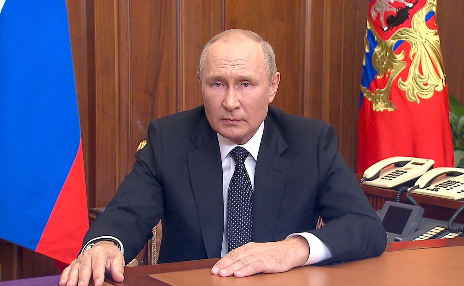 Venemaa president Vladimir Putini telepöördumine 21.09.2022.