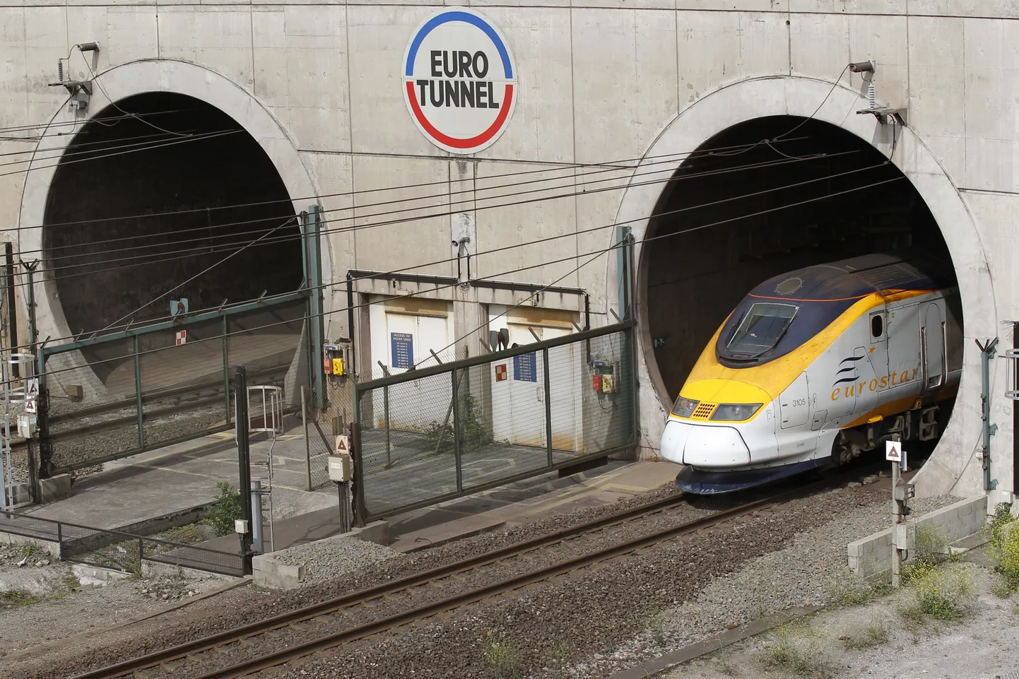 Eurotunnel Inglismaa ja Prantsusmaa vahel. Pilt on illustratiivne.
