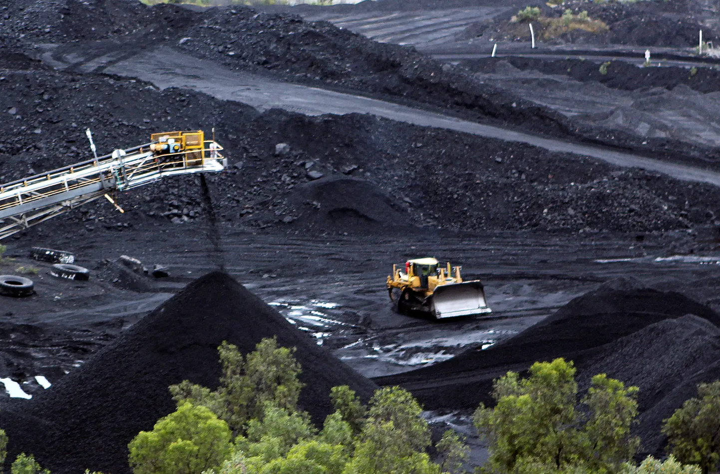 Угольная шахта в Австралии