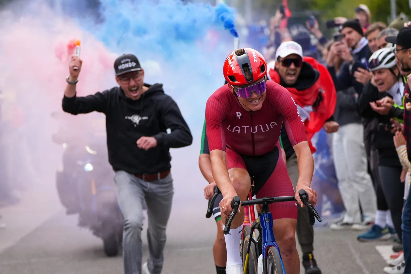Latvijas riteņbraucējs Toms Skujiņš