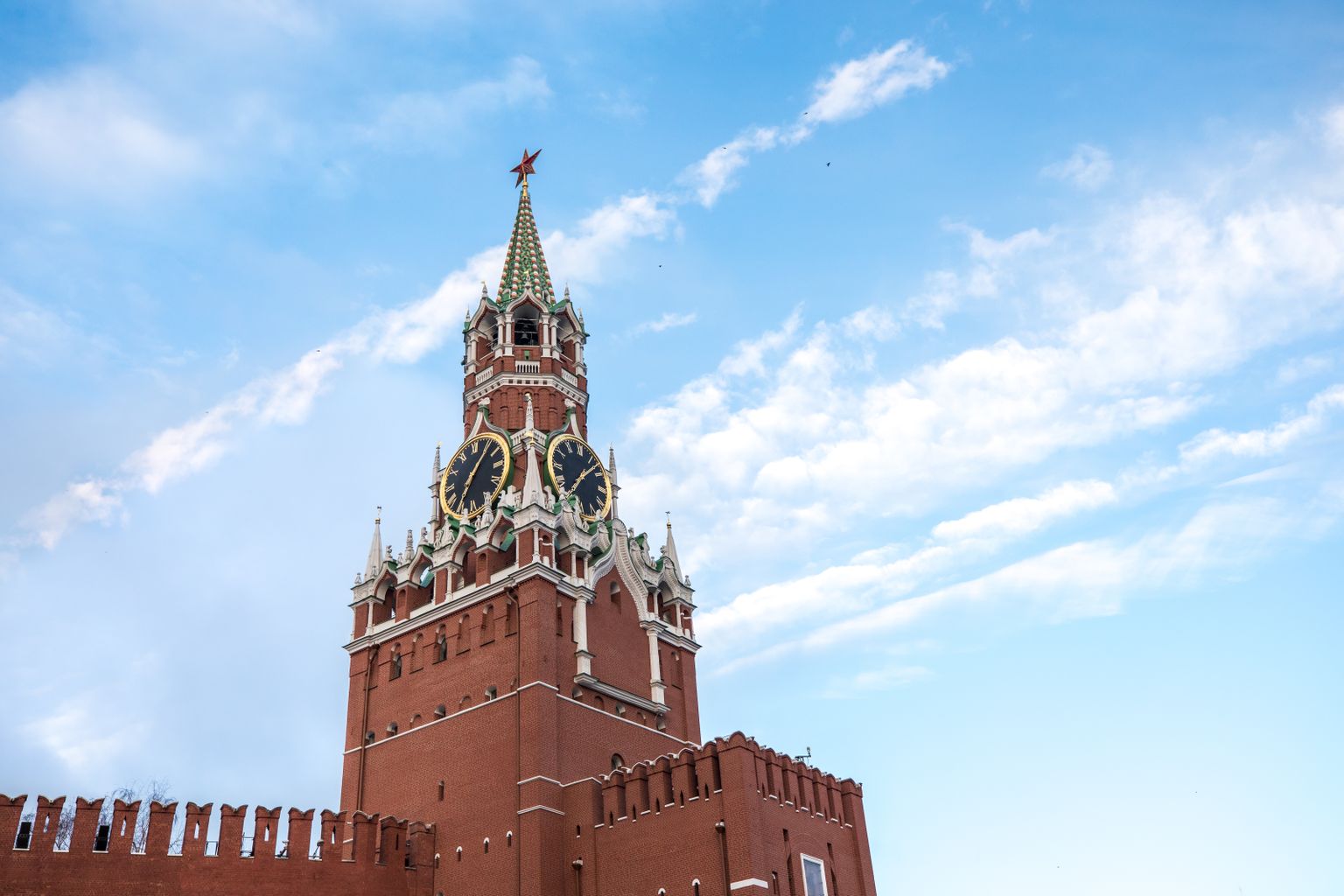 Moskva Kremli Spasski torni kellad
