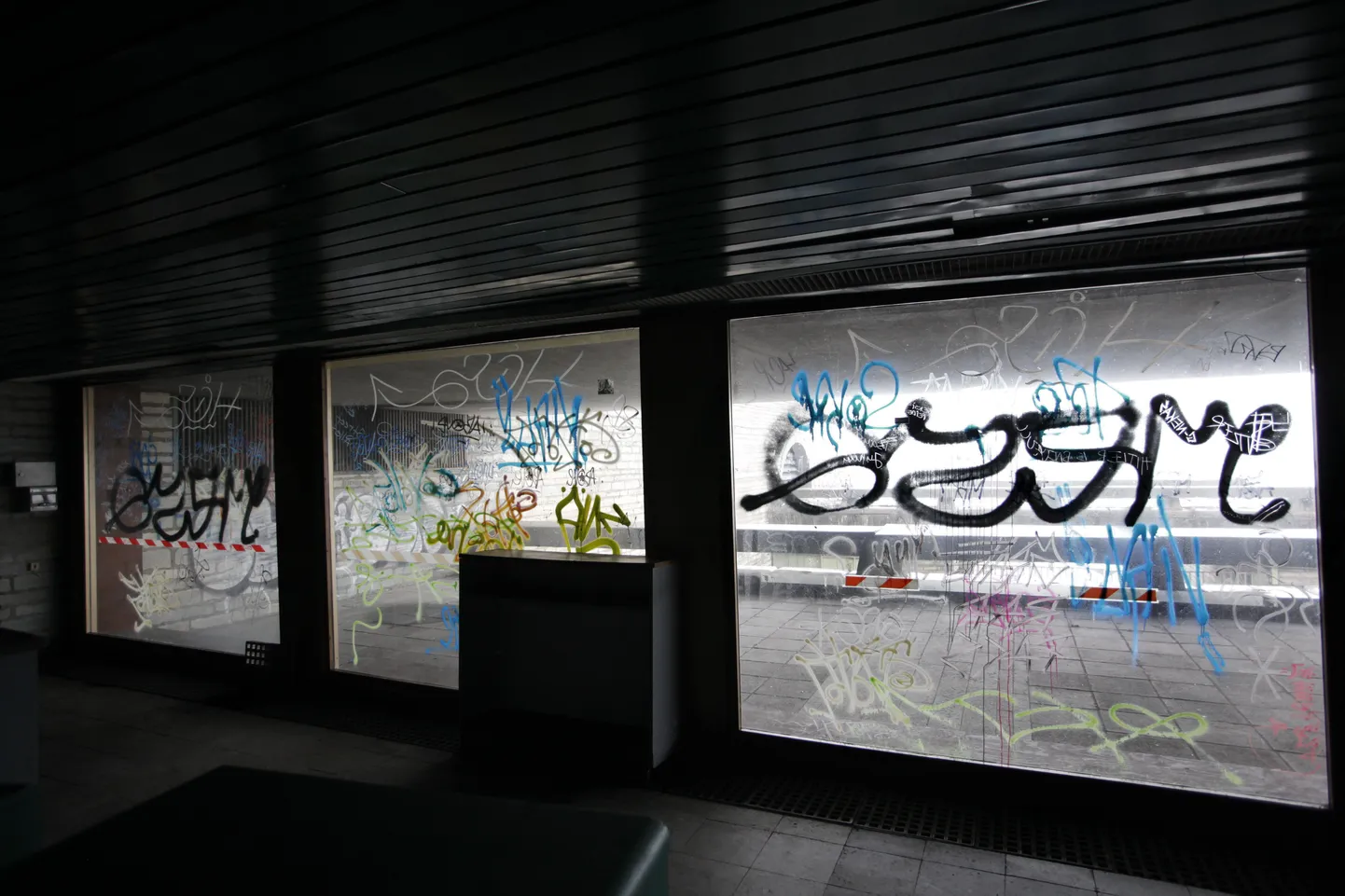 Hüljatud linnahall.