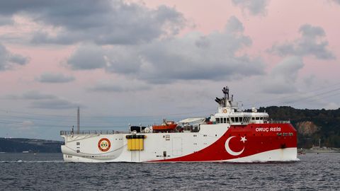 Türgi minister ja sõjaväejuhid osalesid Egeuse merel õppusel