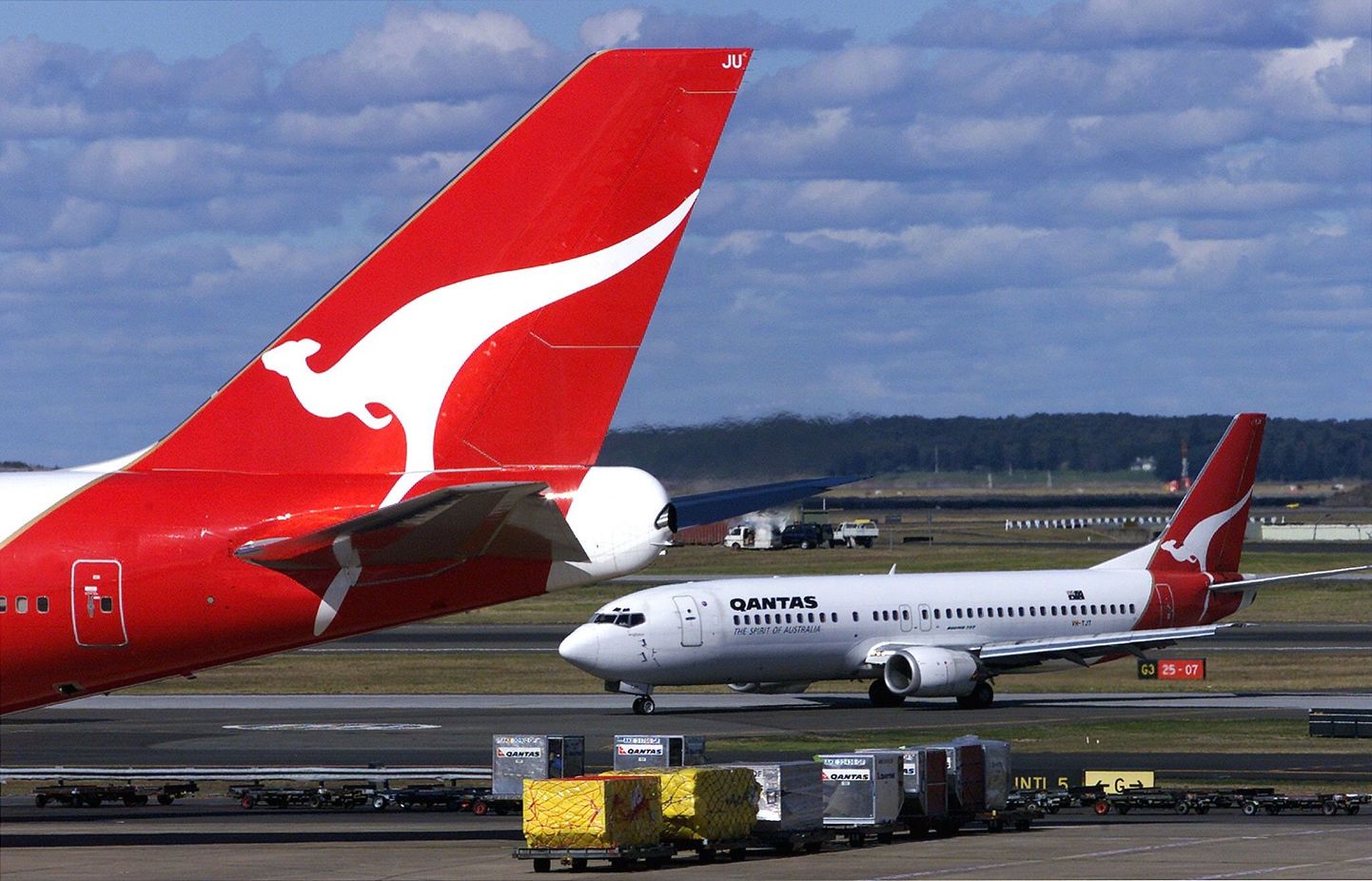 Austraalia lennufirma Qantase lennukid