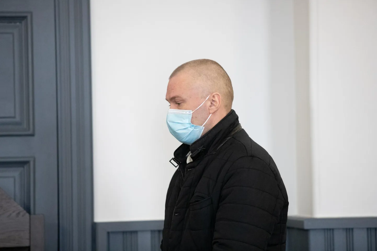 Jaanus Läänemets Rakvere kohtumajas.