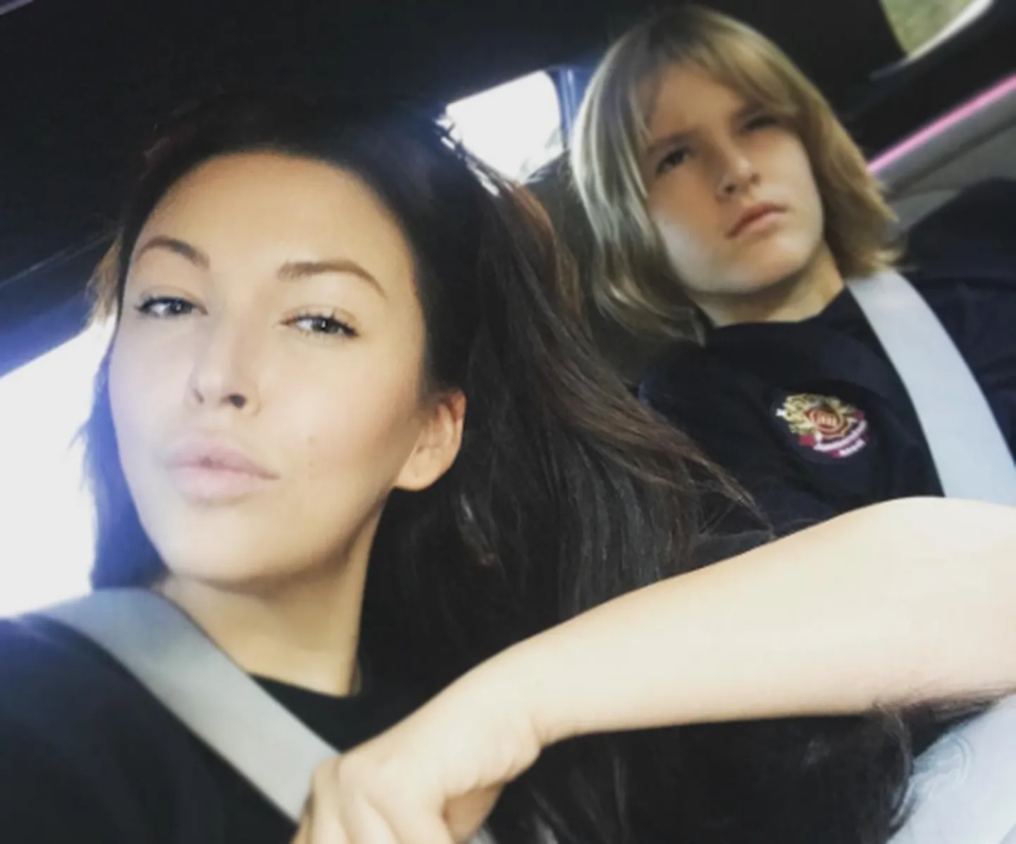 Ирина Дубцова с сыном.