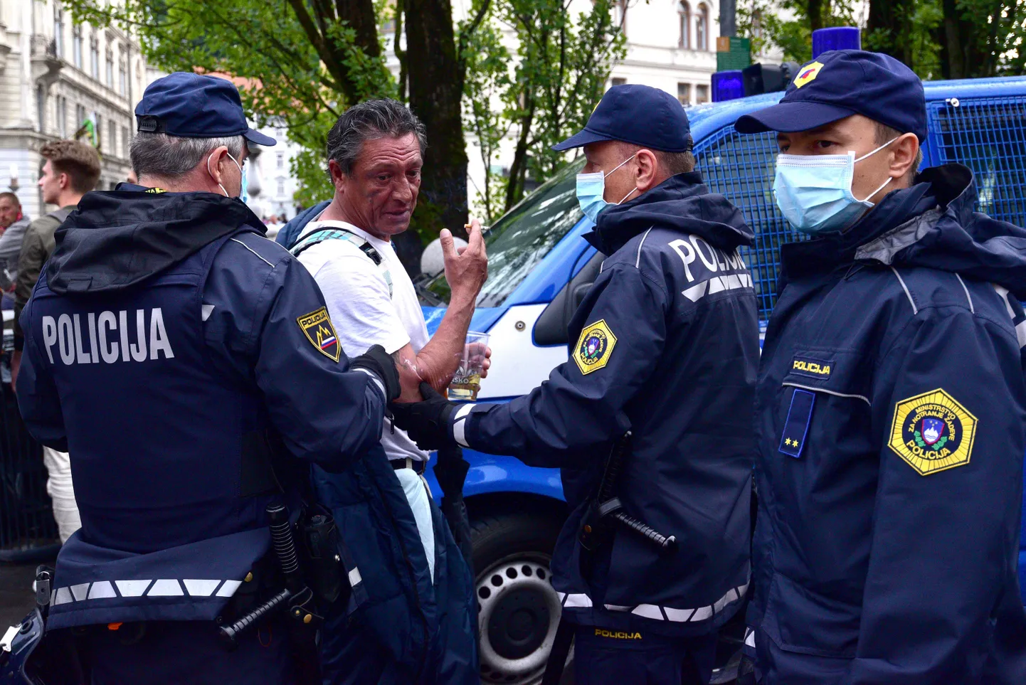 Slovēnijas policija. Ilustratīvs attēls