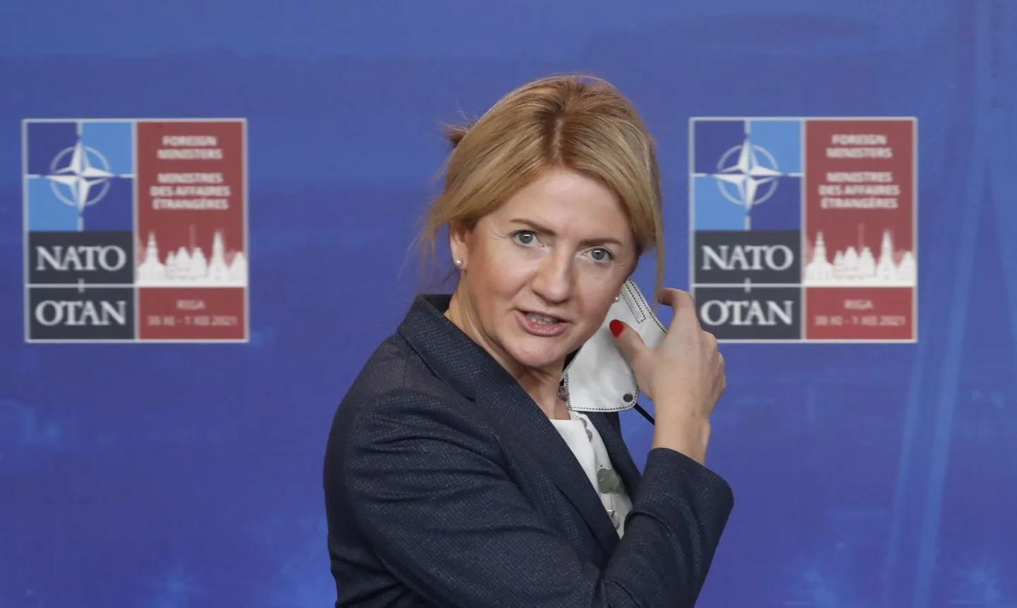 Министр иностранных дел Эстонии Эва-Мария Лийметс.