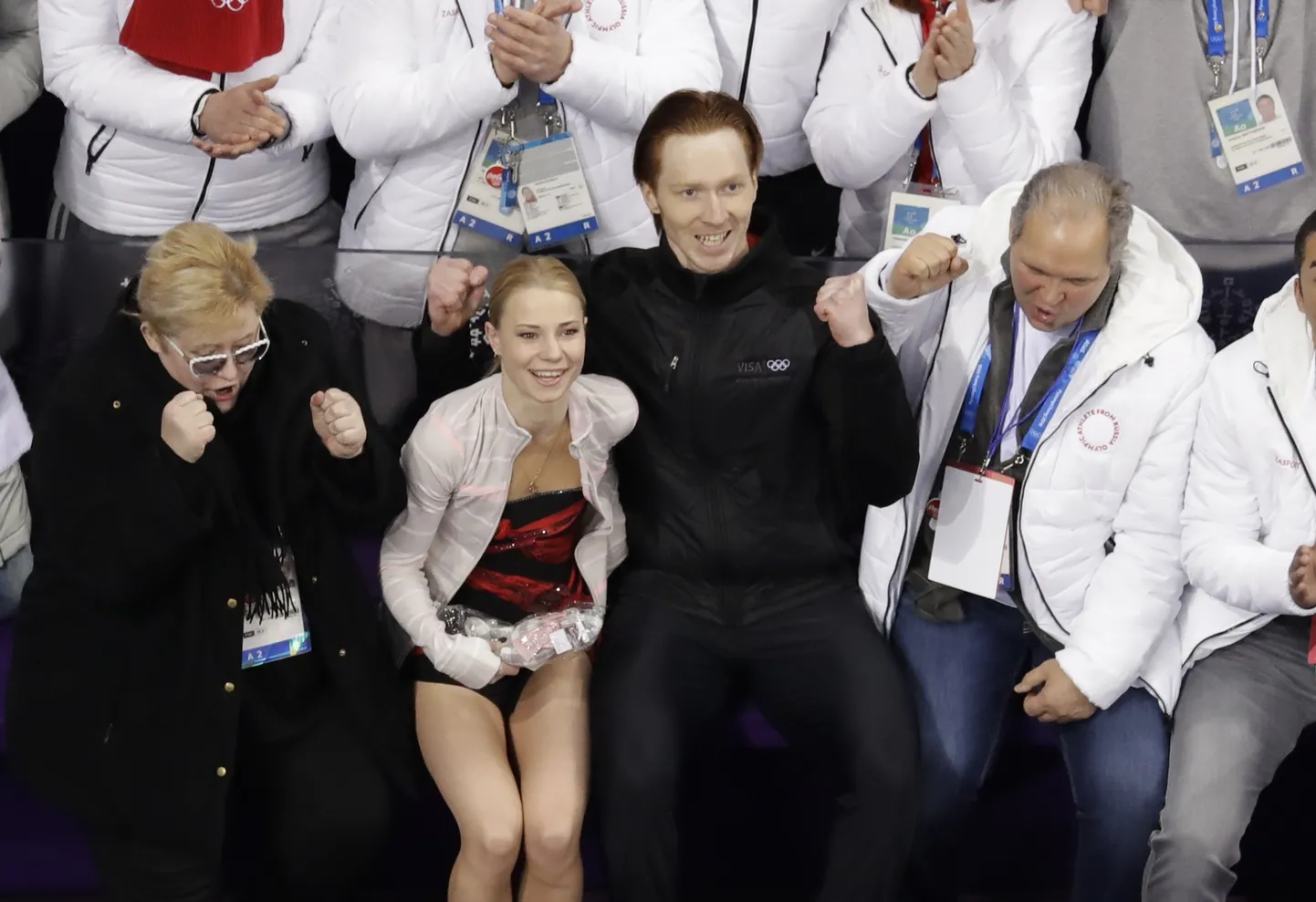 Venemaa paar Jevgenia Tarasova ja Vladimir Morozov oli lühikavas klass omaette.