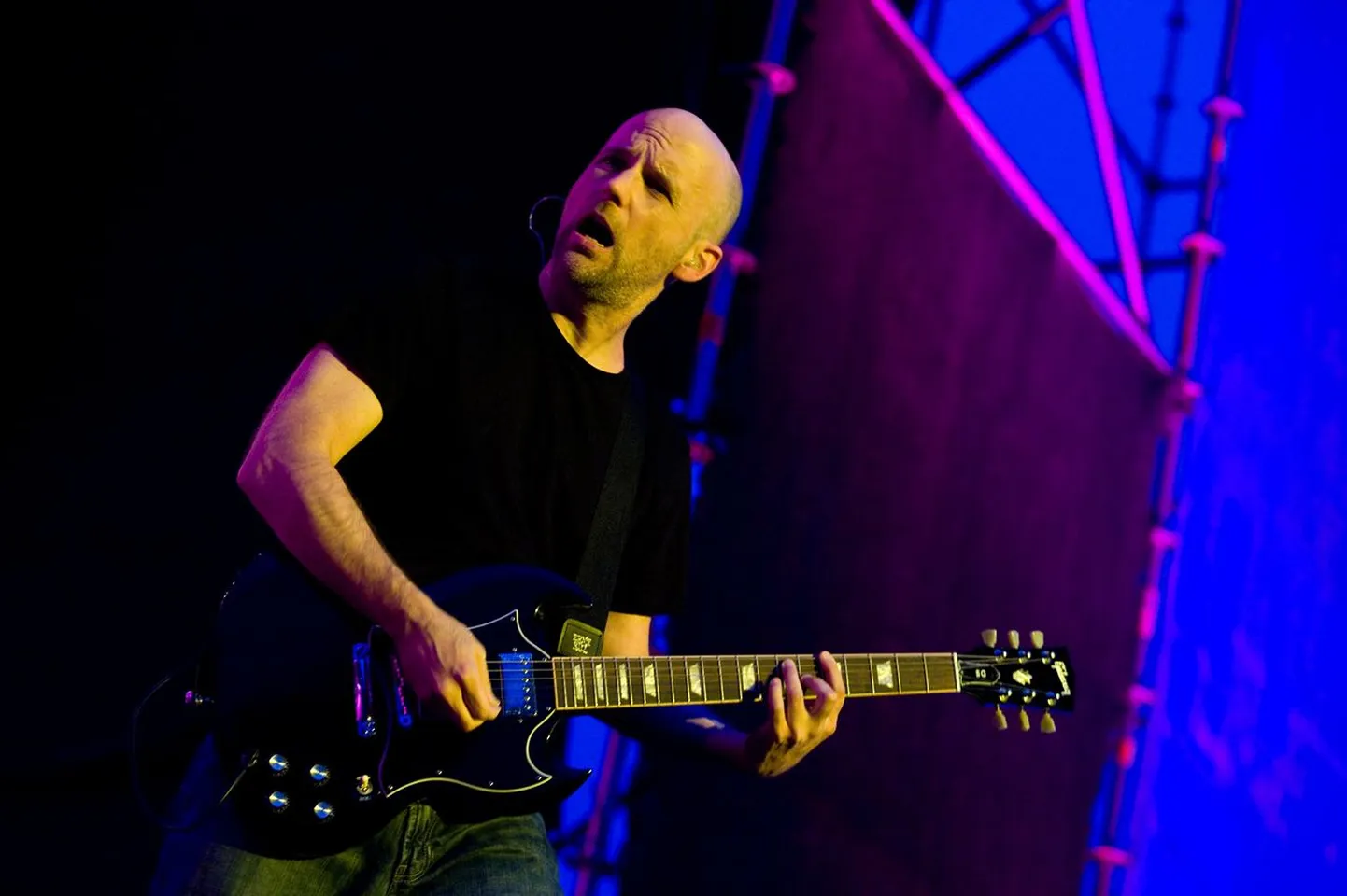 Moby kontsert Õllesummeri avapäeval 8. juulil 2009 lauluväljakul