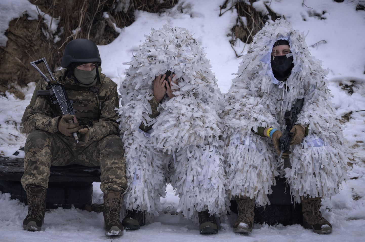 Ukraiņu kareivji. Ilustratīvs attēls