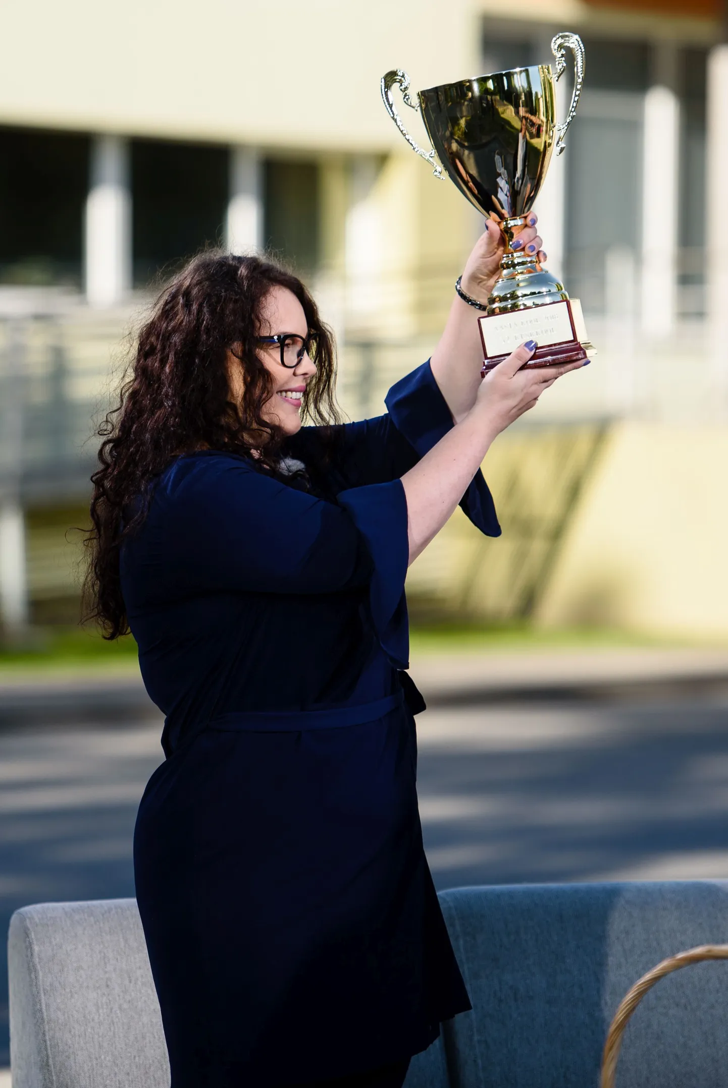 Aasta õppeasutuse juht 2019 Tallinna 32. keskkooli kooli direktor Maarja Merigan. Foto on tehtud 2018. aastal, mil võideti aasta kooli tiitel.