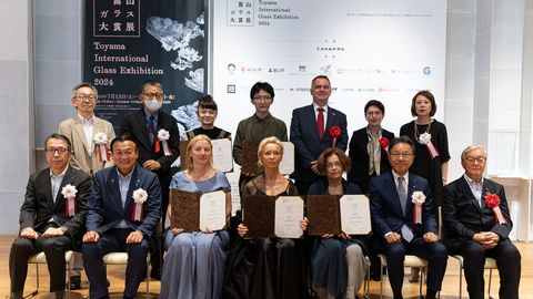 Palju õnne! Eesti klaasikunstnik pälvis Jaapanis tähtsa preemia