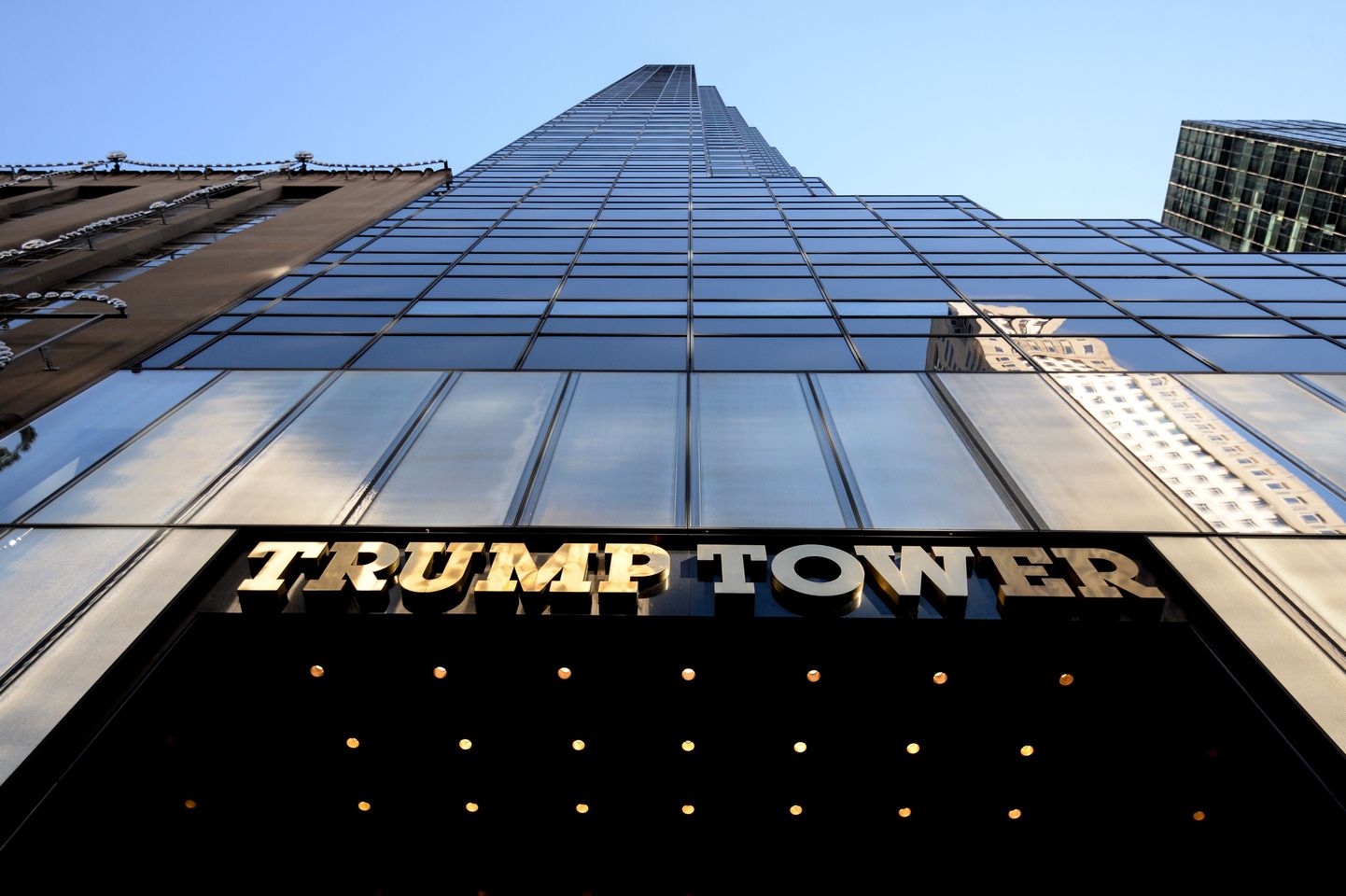 Один из небоскребов, принадлежащих Дональду Трампу.
