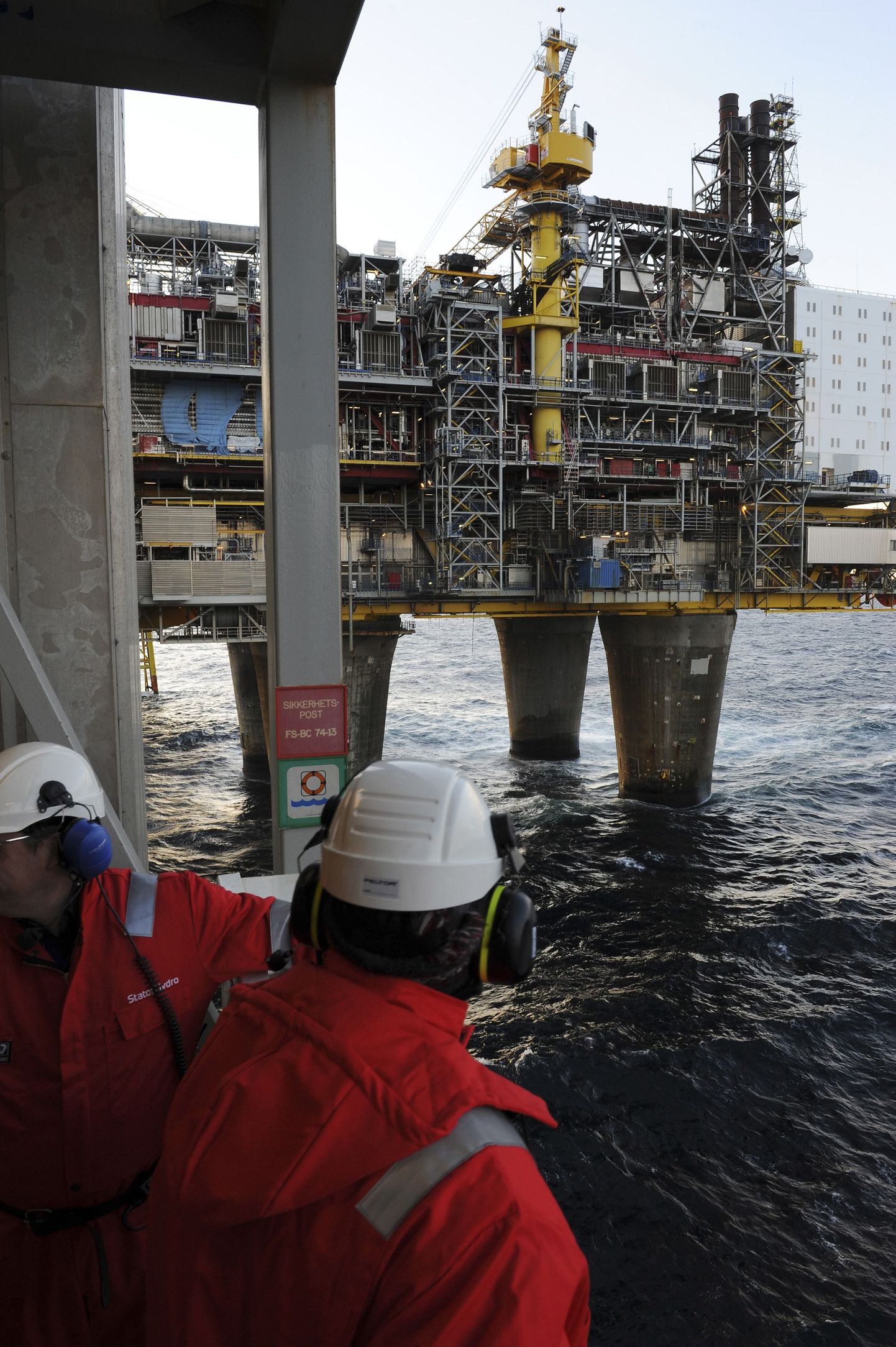 Norra naftapuurtorn Põhjameres.