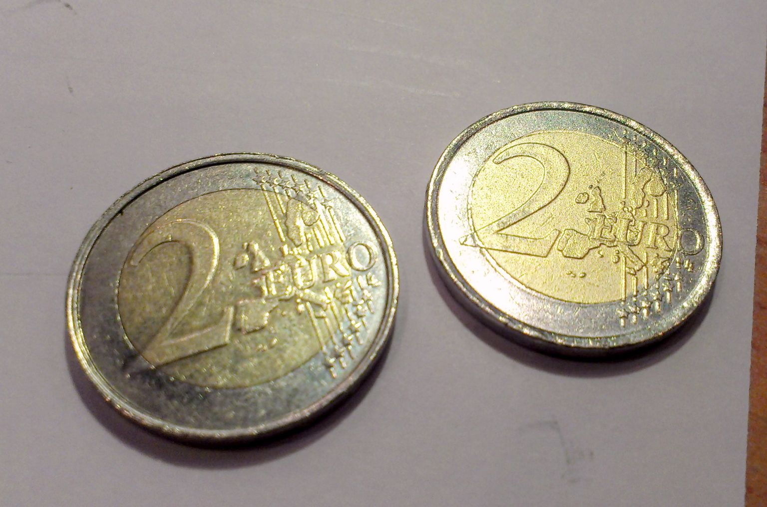 Eiro monētas. Ilustratīvs attēls. 