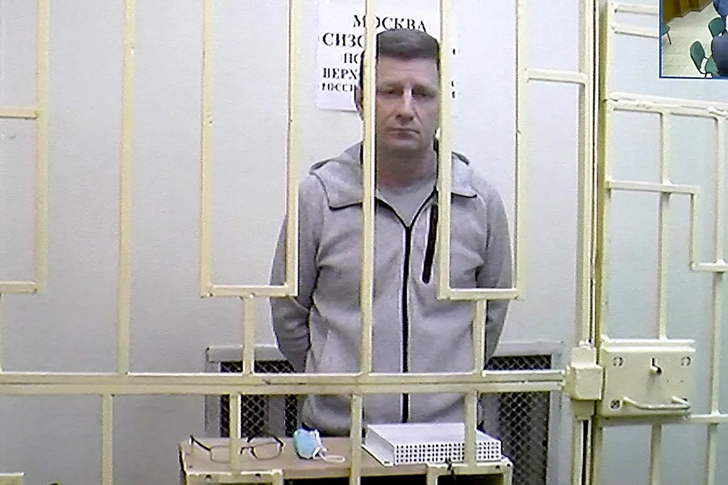 Sergei Furgal eelmise aasta 23. detsembril
videosilla vahendusel Moskva kohtus.